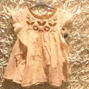 Louise Misha Embroidered Dress